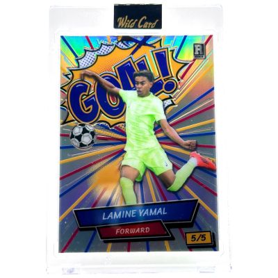 Lamine Yamal 2024 Wild Card Comix - Spain RC Rookie Card 5/5 Spania #ACGG-LY3