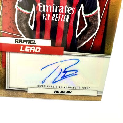 Rafael Leao 2023-24 Topps Superstars AUTO 11/50 #SA-RL AC Milan