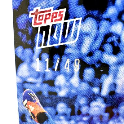 Jude Bellingham 2024 Topps Now #35 11/49 Miraculous Bicycle Kick Anglia 