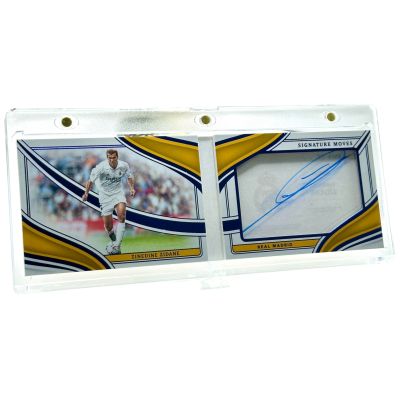 Zinedine Zidane 2023-24 Panini Imaculate - On card AUTO Booklet 02/25 Signature Moves #SMA-ZZ Real Madrid