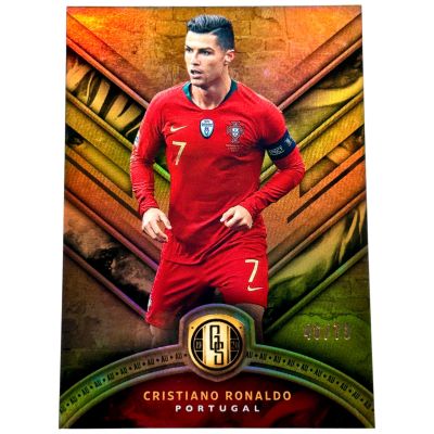 Cristiano Ronaldo 2019-20 Panini Gold Standard - AU 46/79 #66 Portugalia