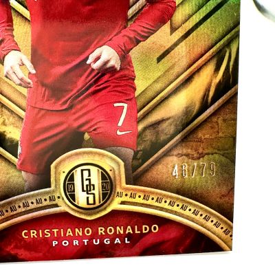 Cristiano Ronaldo 2019-20 Panini Gold Standard - AU 46/79 #66 Portugalia