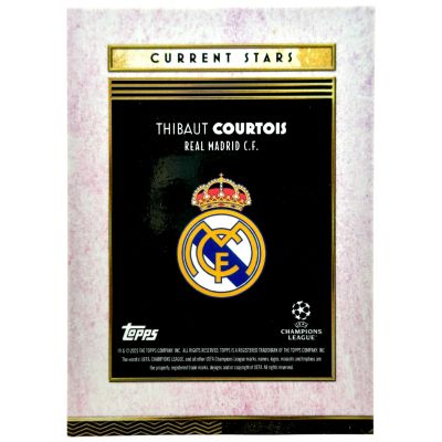 Thibaut Courtois 2025 Topps Deco 49/50 Real Madrid