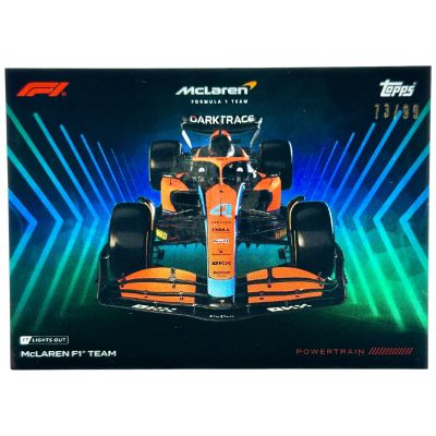 McLaren F1 Team 2022-23 Lights Out On Demand - Powertrain Teal 73/99