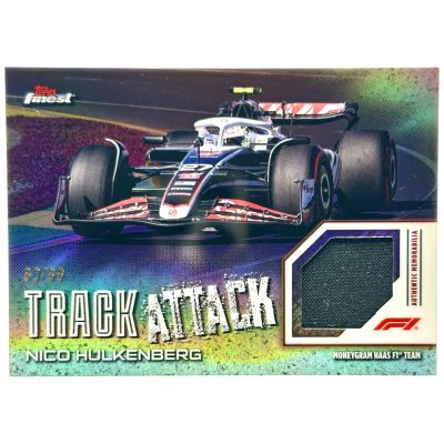 Nico Hulkenberg 2024 Topps Finest Formula 1 - Track Attack Relic 60/99 #TAR-HUL Haas