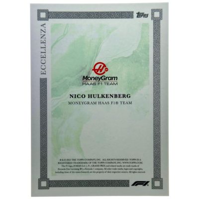 Nico Hulkenberg 2023 Topps Eccellenza Formula 1 - GREEN 35/99 Haas