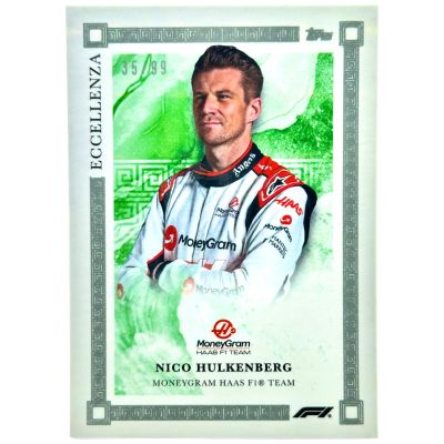 Nico Hulkenberg 2023 Topps Eccellenza Formula 1 - GREEN 35/99 Haas