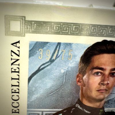 George Russell 2023 Topps Eccellenza Formula 1 - BLUE 39/75 Mercedes