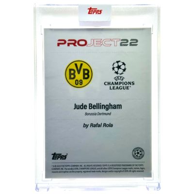 Jude Bellingham 2022 Topps Project 22 - Designed by Rafal Rola BVB