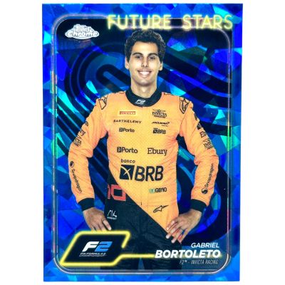 Gabriel Bortoleto 2024 Topps Chrome Sapphire Edition Formula 1 - Rookie F2 #28