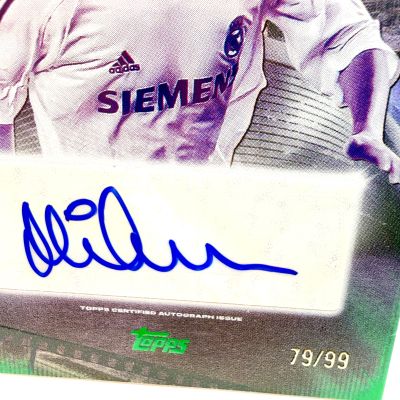 Michael Owen 2025-26 Topps Real Madrid Los Blancos AUTO 79/99 #LCDW