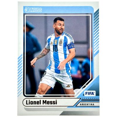 Lionel Messi 2024-25 Panini Donruss FIFA Soccer -  Base #80 Argentina