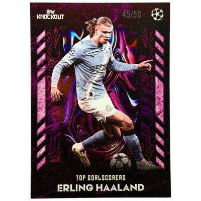 Erling Haaland 2025-26 Topps Knockout 45/50 Manchester City