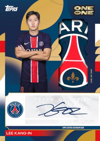 Topps Paris Saint Germain Team Set Box 2024-25 