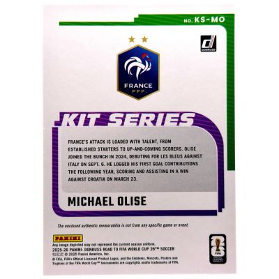 Michael Olise 2025-26 Panini Donruss Road To World Cup #CS-MO Franta