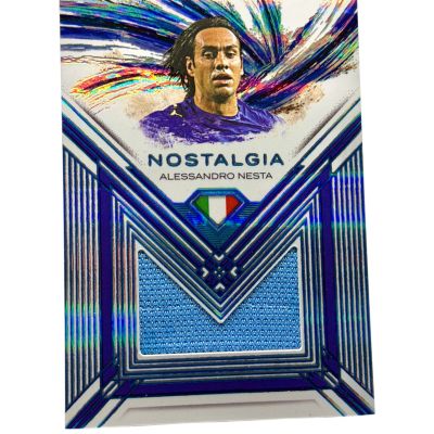Alessandro Nesta 2026 Futera Incredible - Nostalgia Match Worn Patch 02/09 #NS-28 Lazio Roma