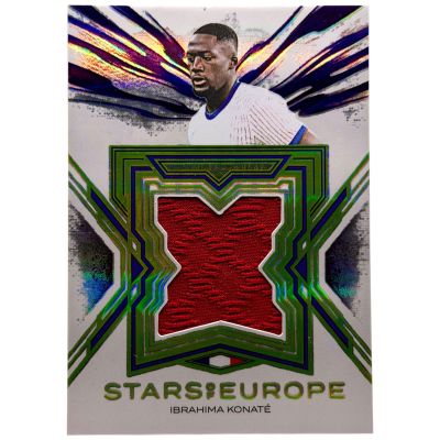 Ibrahima Konate 2026 Futera Incredbibles - Match Worn Patch 07/07 #EU23 FC Liverpool