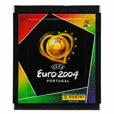 Plic Vintage Panini Sticker Euro 2004 Portugal