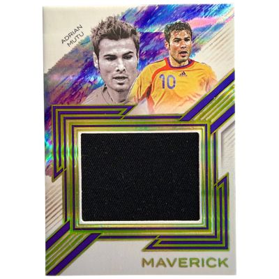 Adrian Mutu 2026 Futera Incredible - Maverick Match Worn Relic 02/07 #MV-13 Cesena