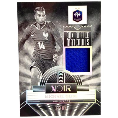Michael Olise 2024-25 Panini Noir - Box Office Materials RELIC 37/65 #BO-MO Franta