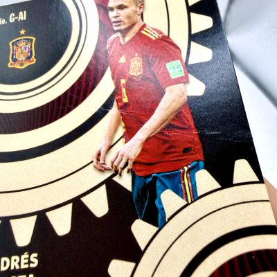 Andres Iniesta 2019-2020 Panini Gold Standard - Player Worn Relic 11/49 #G-AI Spania