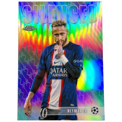Neymar Jr. 2025-26 Topps Chrome UCC - Silenced #SHH-1 PSG
