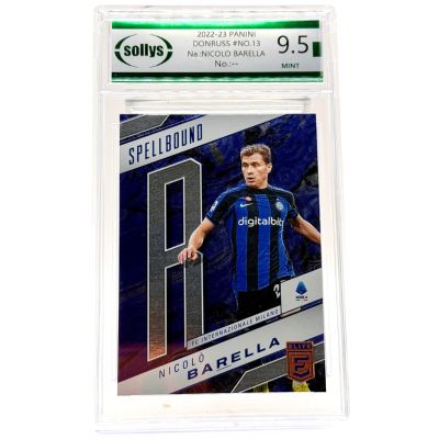 Nicolo Barella 2022-23 Panini Donruss Serie A - Spellbound #13 Inter Milan SOLLYS 9.5