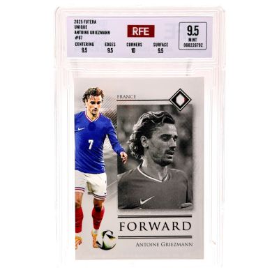 Antoine Griezman 2025 Futera Unique Football #067 Franta RFE 9.5