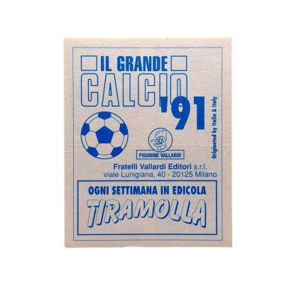 Gheorghe Hagi / Nestor Gorosito/ Istvan Brockhauser/ Jan Ceulemans 1991 Vallardi #490 Romania