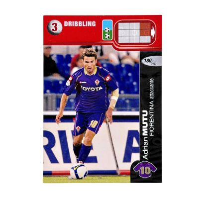 Adrian Mutu 2008-09 Panini #180 Fiorentina