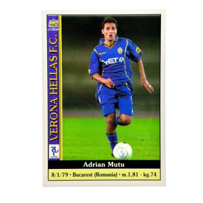 Adrian Mutu 2000-2001 Mundicromo Card #403 Verona