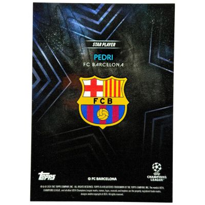 Pedri 2023-24 Topps Knockout UCL - 06/49 FC Barcelona