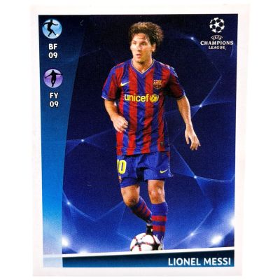 Lionel Messi 2009-10 Panini UEFA Champions League Stickers #359 