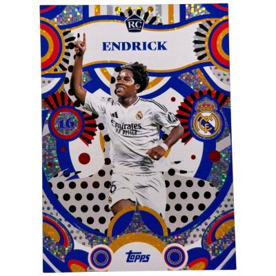 Endrick 2024-25 Topps Real Madrid Team Set - Static Paralele RC Rookie #29 