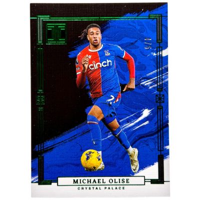 Michael Olise 2023-24 Panini Impeccable Premier League - EMERALD 4/5 #76 Crystal Palace