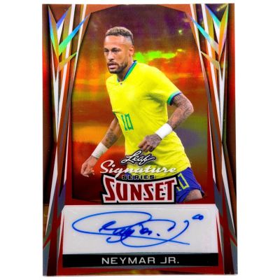 Neymar Jr. 2025 Leaf Signature Series - AUTO Sunset 1/1 one of one #SS-N1 Brazilia