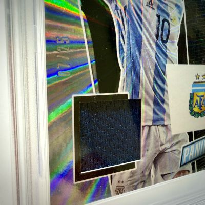 Lionel Messi 2017 Panini National Convetion - Rainbow Spokes Player Worn Relic 07/25 #LM Argetina