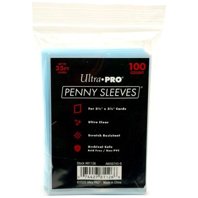 Ultra Pro - Standard Sleeves (Folii Protectie Regular Soft Card) 100 buc.