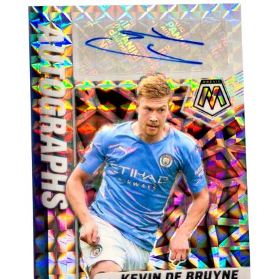 Kevin De Bruyne 2021-22 Panini Mosaic Premier League - AUTO Mosaic #AM-KDB Manchester City