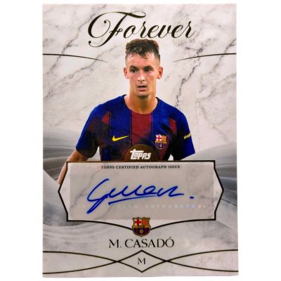 Marc Casadó 2025-26 Topps FC Barcelona Forever – AUTO #FM-MC – FC Barcelona