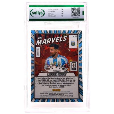 Lionel Messi 25-26 Panini Donruss Fifa road to fifa world cup 2026 SOLLYS 10 #21 Argentina 