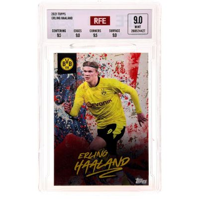 Erling Haaland 2021 Topps BVB Dortmund Summer Tour - 9 days around the world RFE 9