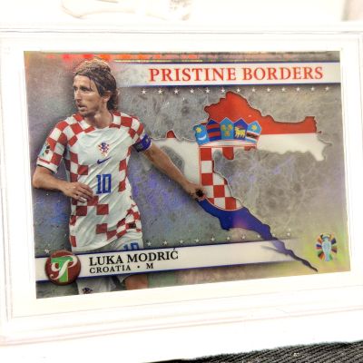 Luka Modric Topps Pristine Road to UEFA Euro 2024 Pristine boarders PSA 6 #PB-LM Croatia 