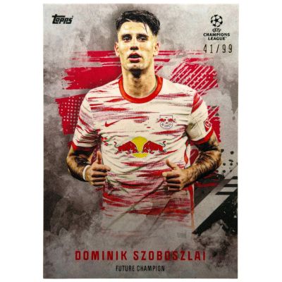 Dominik Szoboszlai Gray /99 2021-22 Topps Mason Mount Curated Set