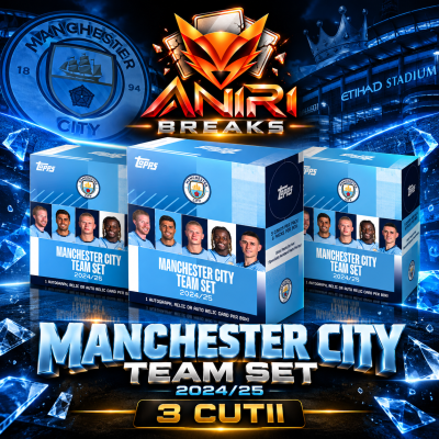  TOPPS MANCHESTER CITY TEAM SET 2024/25 Break 47