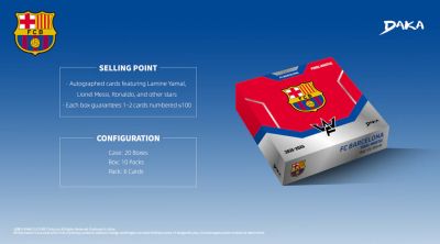 DAKA FC Barcelona Final Whistle Hobby Box 2025/2026 deschide pe live
