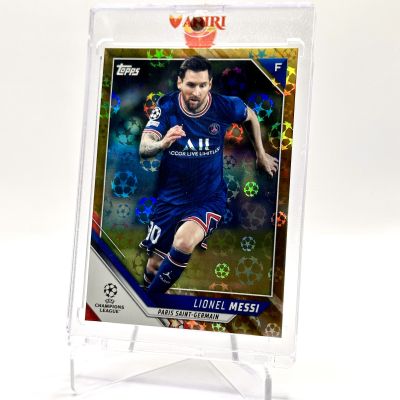 Lionel Messi 2021-22 Topps UCL 1st EDITION STARBALL Foil 11/50 #10 PSG