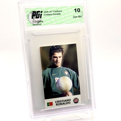 Cristiano Ronaldo 2004 UK Traditions GEM MINT Portugal PGI 10