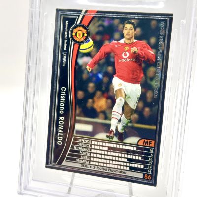 Cristiano Ronaldo 2005-06 Panini WCCF European Clubs Cristiano Ronaldo #59 BGS 9 Manchester United