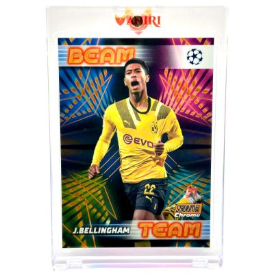 Jude Bellingham 2022-23 Topps Stadium Club Chrome Beam Team Casehit #BT-JB 19/25 Borussia Dortmund